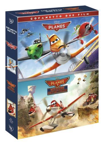 Planes + Planes 2 - Missione antincendio (2 DVD) - Klay Hall - Roberts Gannaway