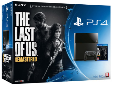 Playstation 4+The Last of Us Remastered