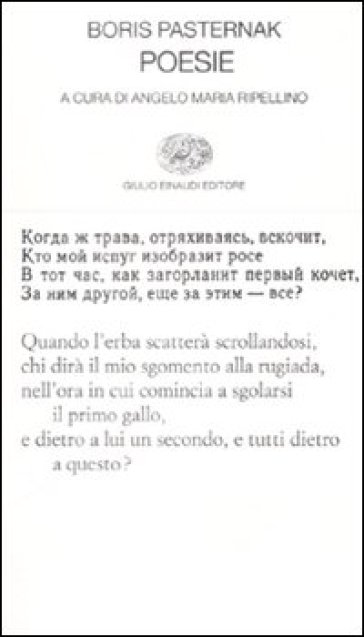 Poesie - Boris Pasternak