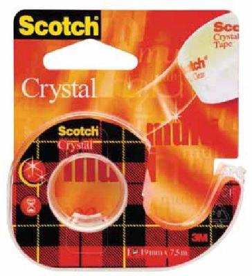 Post-it Scotch - Nastro Adesivo Supertrasparente Con Chiocciola (19mmx10mt)