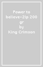 Power to believe-2lp 200 gr