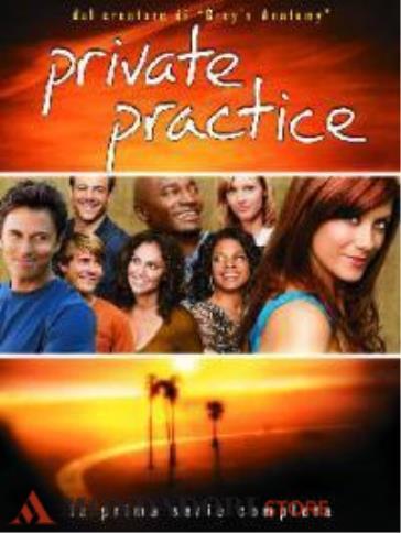 Private practice - Stagione 01 (3 DVD) - Shonda Rhimes - Jeffrey Melman - Mark Tinker