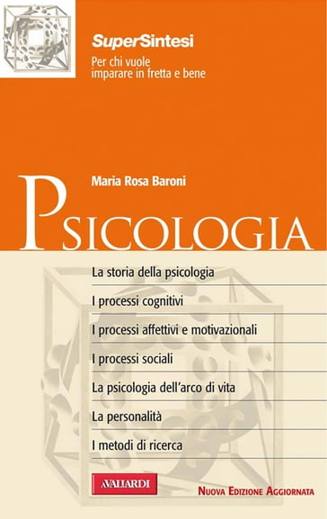 Psicologia - Maria Rosa Baroni