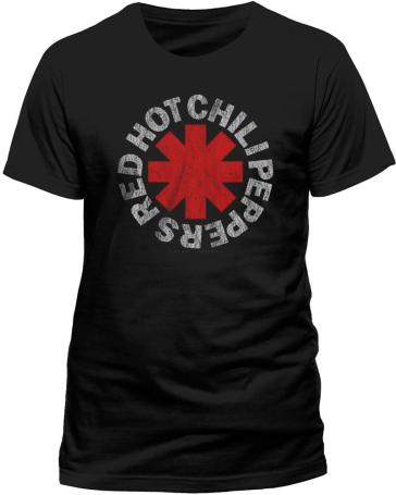 Red Hot Chili Peppers - Distressed Asterisk (T-Shirt Uomo L)