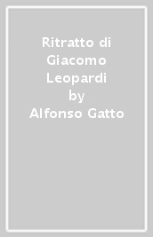 Ritratto di Giacomo Leopardi