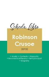 Scheda libro Robinson Crusoe (analisi letteraria di riferimento e riassunto completo)