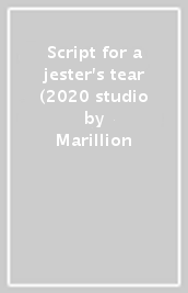 Script for a jester s tear (2020 studio