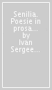 Senilia. Poesie in prosa (1878-1882)