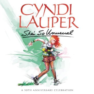 She's so unusual: a 30th anniversary cel - Cyndi Lauper