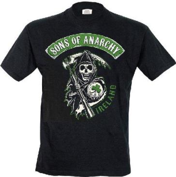Sons Of Anarchy - Ireland (T-Shirt Uomo S)