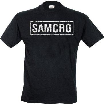 Sons Of Anarchy - Samcro Banner (T-Shirt Uomo M)