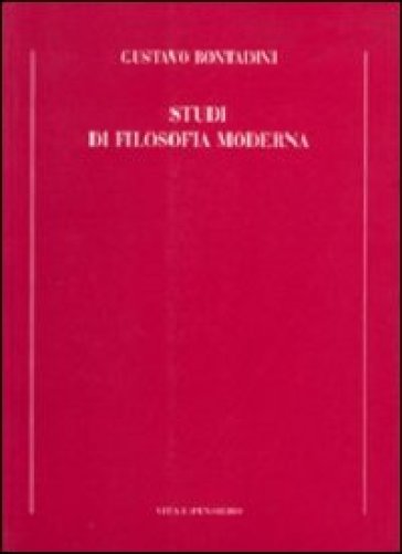 Studi di filosofia moderna - Gustavo Bontadini