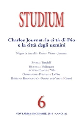 Studium - Charles Journet: la città di Dio e la città degli uomini