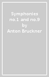 Symphonies no.1 and no.9
