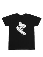 T-shirt nera 3 Colossei XL