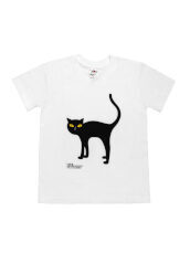 T-shirt serie gatto del Colosseo M