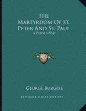 The Martyrdom Of St. Peter And St. Paul