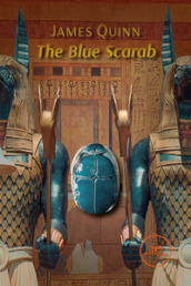 The blue scarab