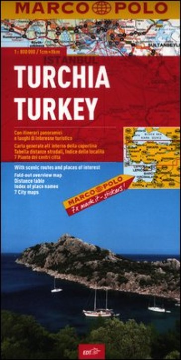 Turchia 1:800.000. Ediz. multilingue