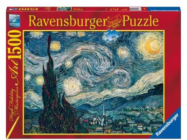 Van Gogh: Notte Stellata   Puzzle 1500 Pz - Puzzle 1500 pz.