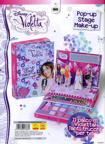 Violetta Pop Up Stage Make Up
