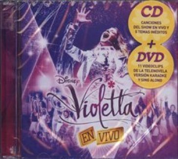 Violetta en vivo -cd+dvd- - Violetta