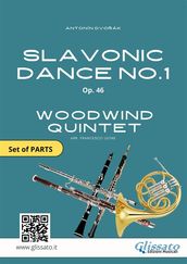 Woodwind Quintet: Slavonic Dance no.1 by Dvoák (set of parts)