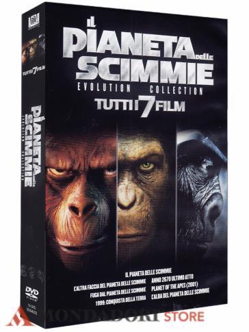 Il pianeta delle scimmie - Evolution collection (7 DVD) - Tim Burton - Rupert Wyatt - Ted Post - Don Taylor - Jack Lee Thompson - Franklin J. Schaffner