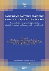 La riforma Cartabia al codice penale e di procedura penale